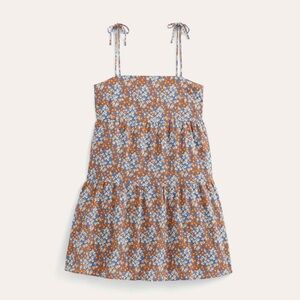 Everlane Gauze Mini Tiered Dress